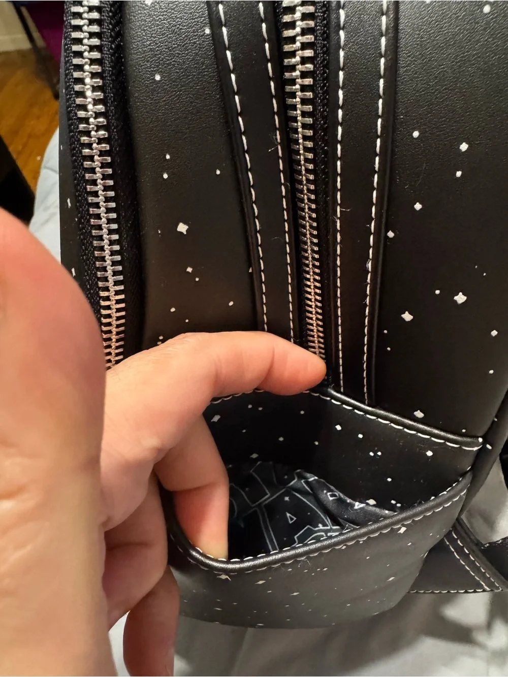 Loungefly x Star Wars Glow-in-the-Dark Mini Backpack | NWT | $90